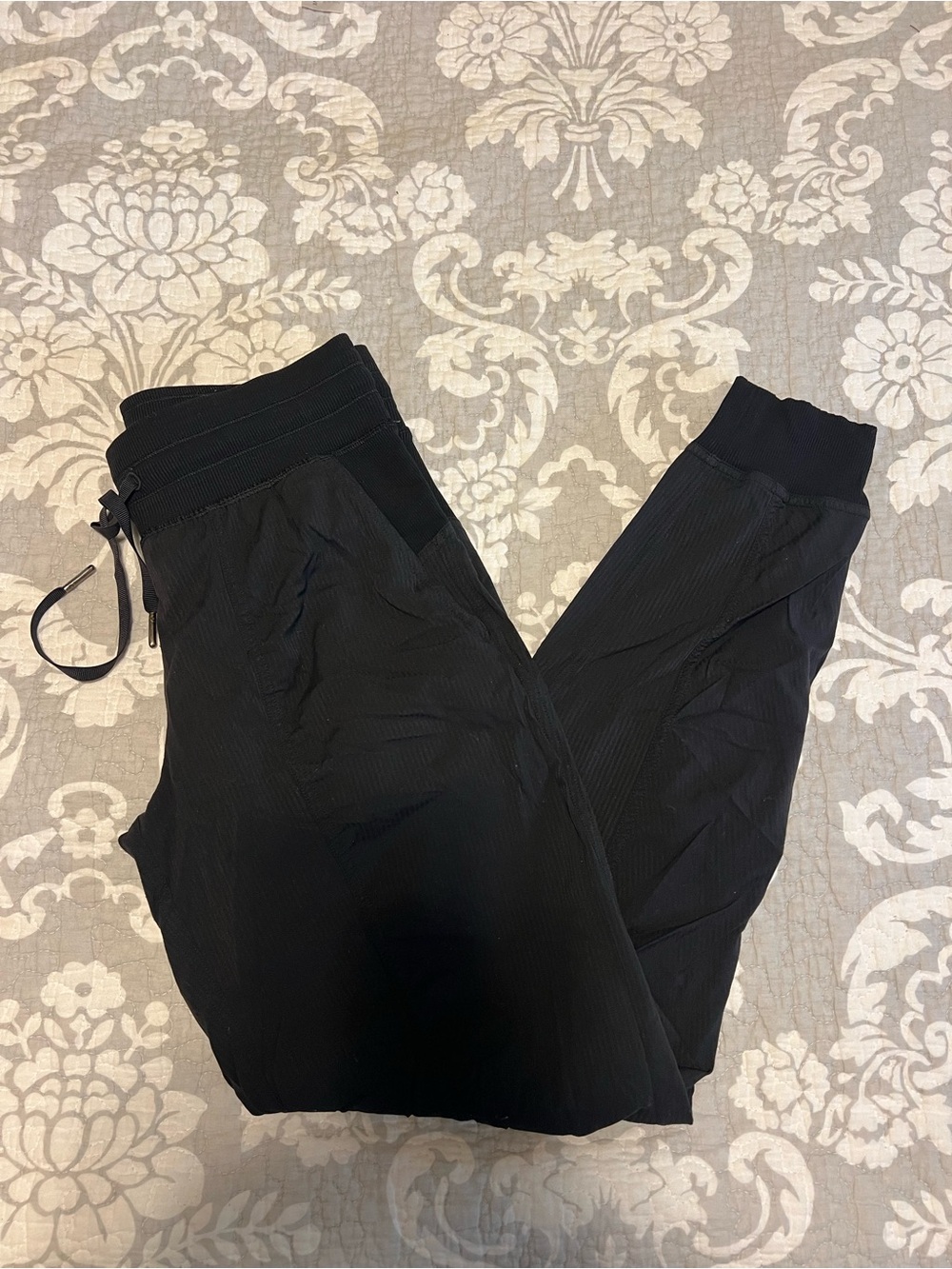 lululemon athletica Black Track Joggers